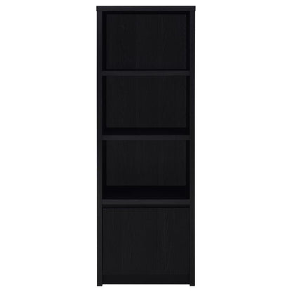 Winfield - 3-Sheld Media Tower Entertainment Pier - Black
