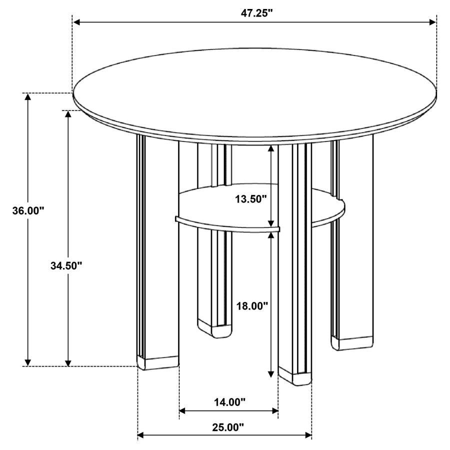 Ottowa - Round Dining Table