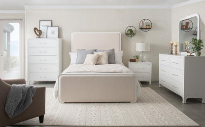 Anastasia - Upholstered Panel Bed