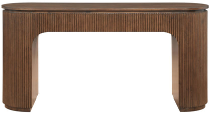 Astrid - Solid Wood And Oak Veneer Desk