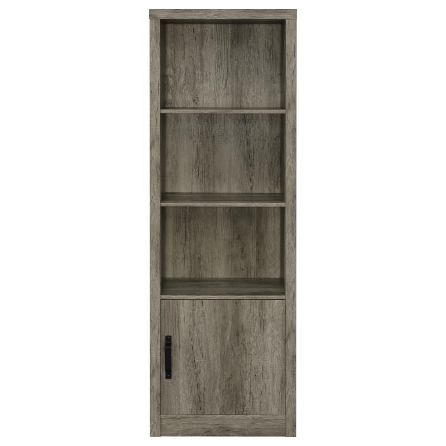 Burke - 3 Piece Entertainment Center - Gray Driftwood