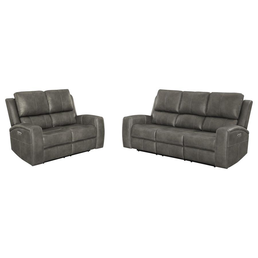 Brickston - Triple Power Reclining Sofa Set