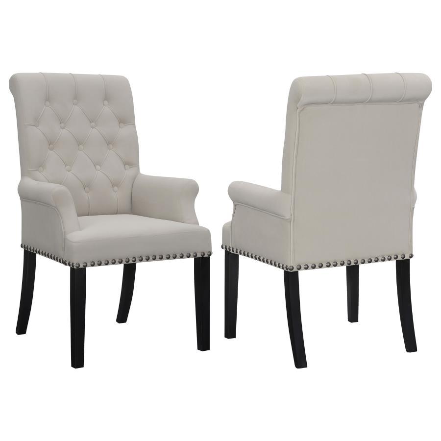 Alana - Upholstered Dining Arm Chair