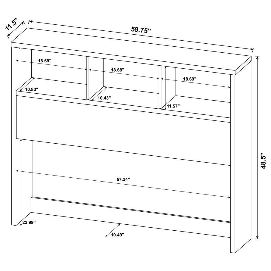 Westpark - Bookcase Headboard
