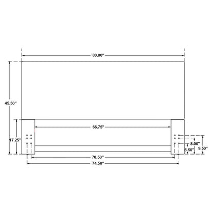 Kosmo - Upholstered Panel Headboard