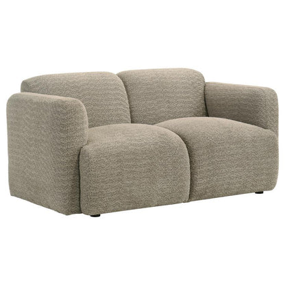 Dorset - Upholstered Round Track Arm Sofa Set
