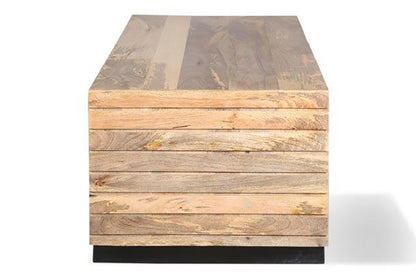 Crossings Downtown - Rectangular Cocktail Table - Amber