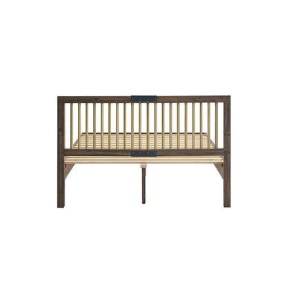 Mercer - Queen Bed - Brown / Bronze