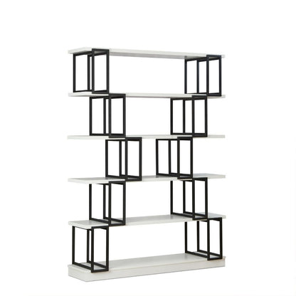 Verne - Bookshelf - White & Black