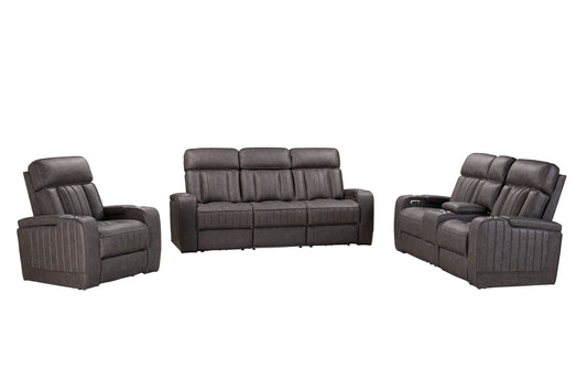 Equinox - Power Reclining Sofa Loveseat And Recliner