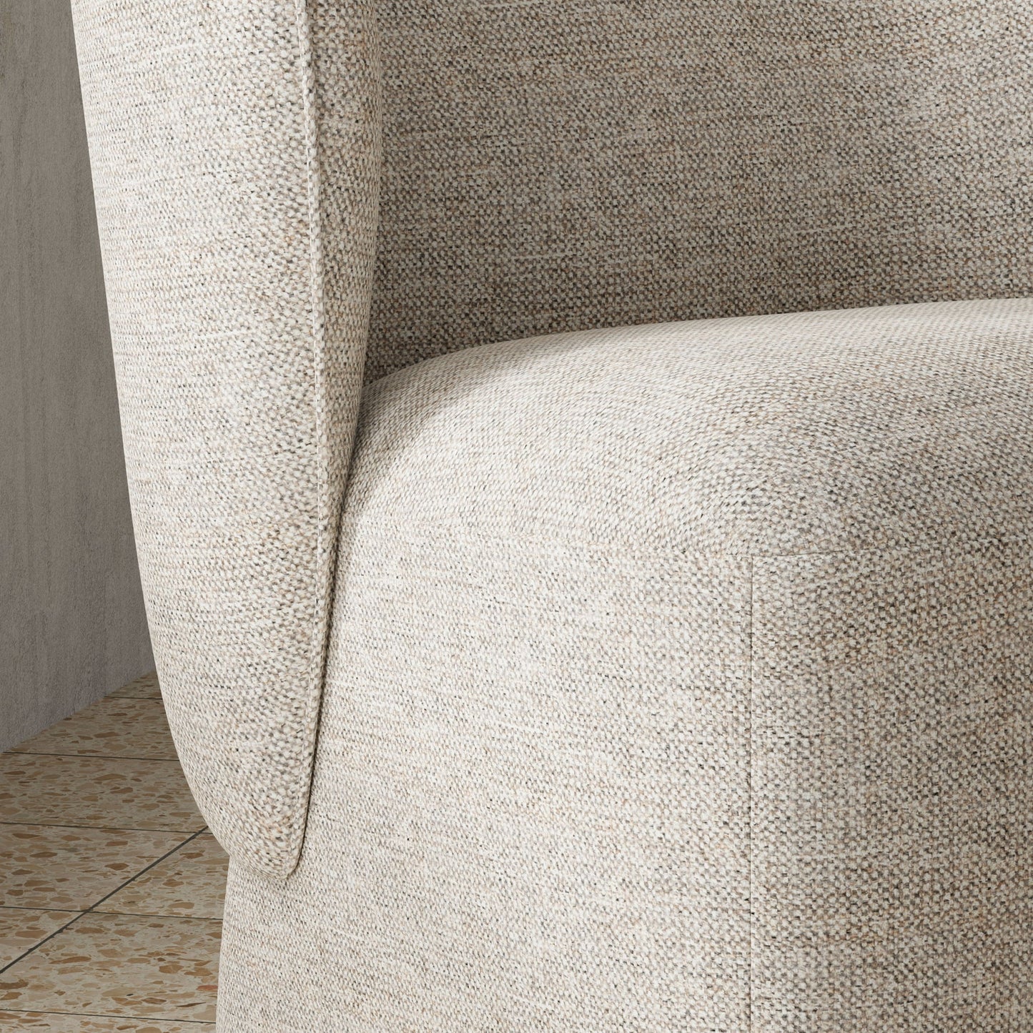 Bongo - Dining Chair (Set of 2) - Quartermaster Linen White