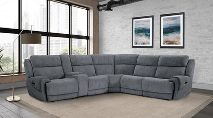 Spencer - 6 Piece Power Reclining Sectional