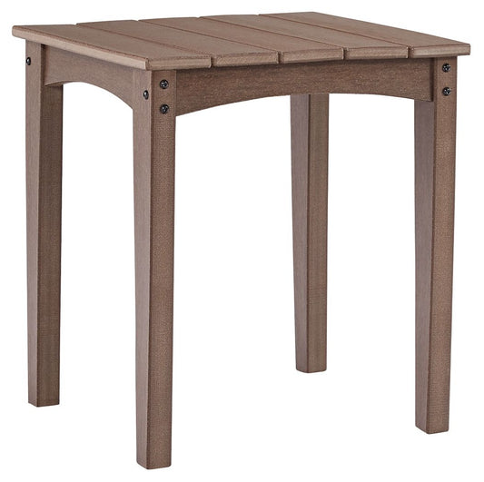 Emmeline - Brown - Square End Table