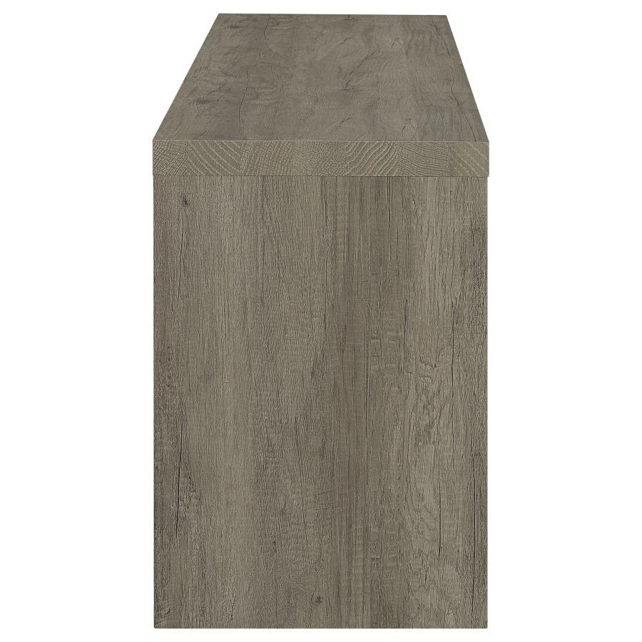 Burke - 2-Drawer Engineered Wood TV Stand - Gray Driftwood