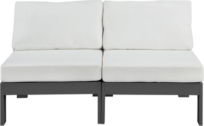 Nizuc - Outdoor Patio Modular Sofa 2 Seats - White