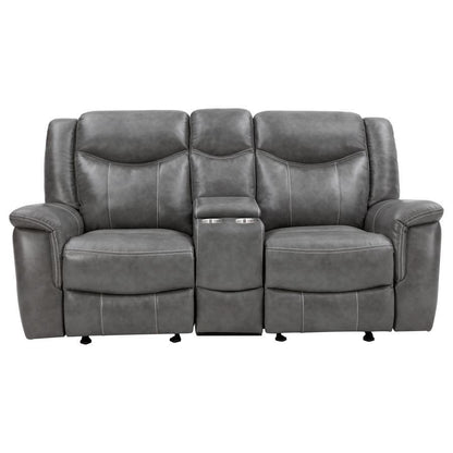 Conrad - Upholstered Padded Arm Motion Sofa Set