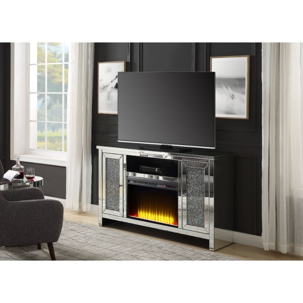 Noralie - TV Stand w/Fireplace