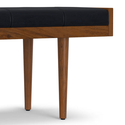 Anya - Ottoman Bench - Black