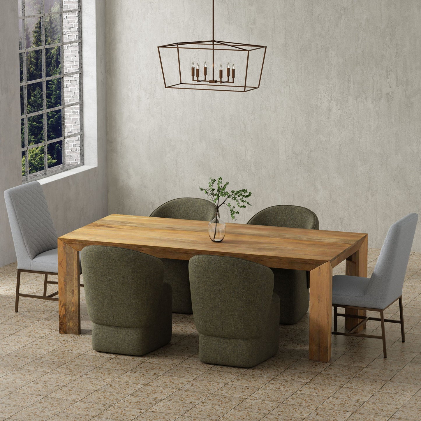 Bongo - Dining Chair (Set of 2) - Quartermaster Sage Green