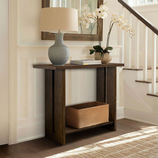 Shiloh - Console Table - Brown