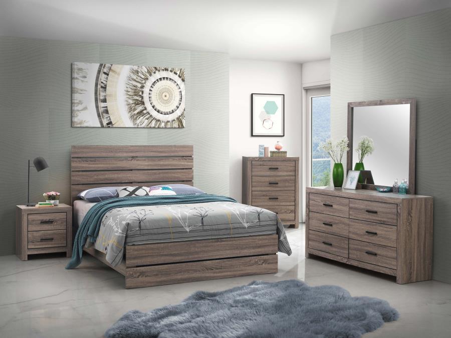 Brantford - Wood Panel Bed