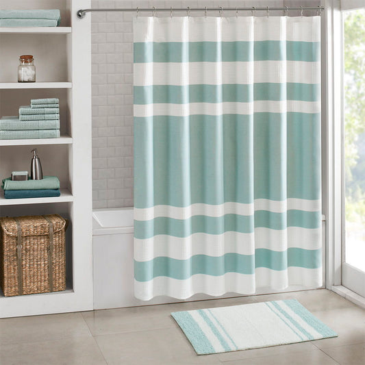 Spa - 72" Reversible Bath Rug - Aqua