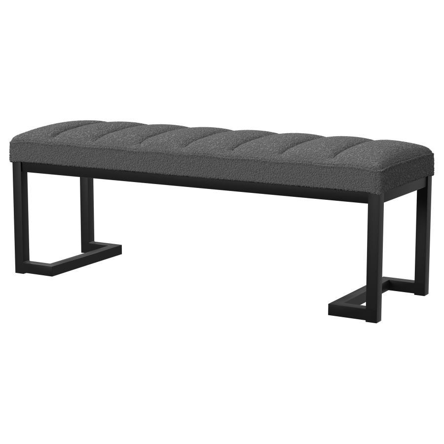 Mesa - Boucle Upholstered Tufted Accent Bench