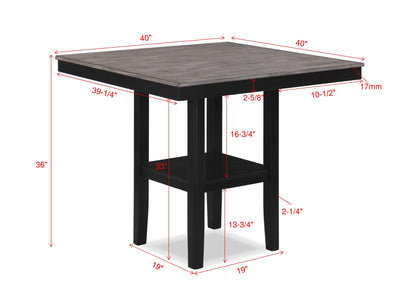 Lester - Counter Height Table Set