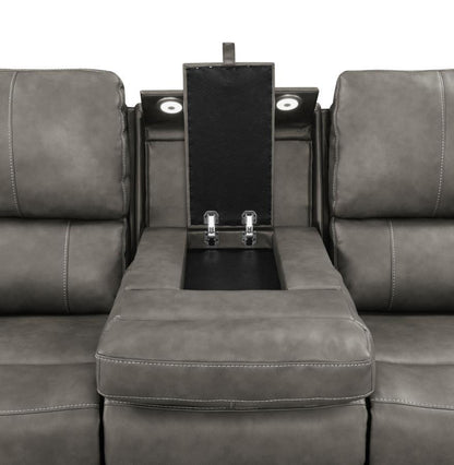 Brickston - Triple Power Reclining Sofa Set