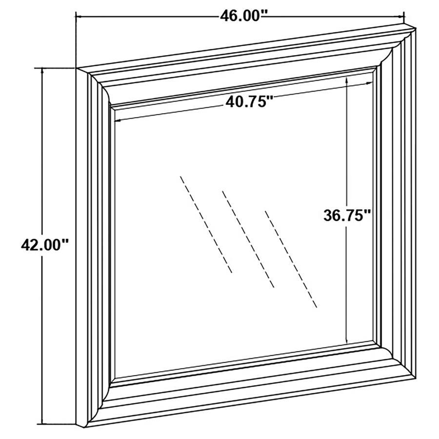 Emmett - Dresser Mirror - Walnut