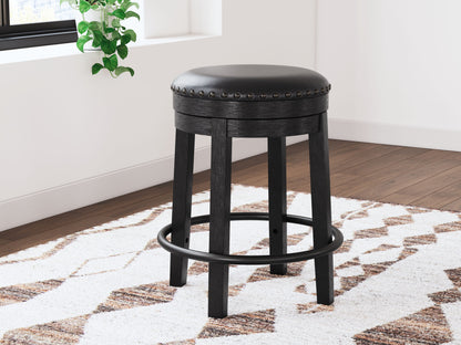 Valebeck - Upholstered Swivel Stool