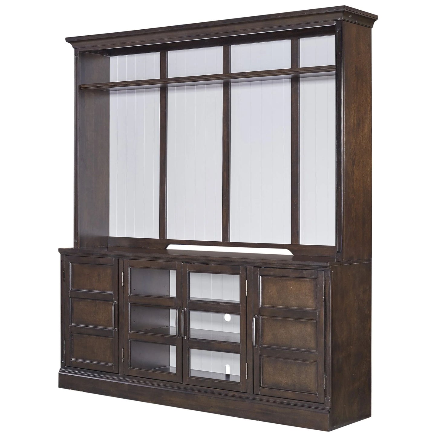 Shoreham - 76 In. TV Console With Hutch - Medium Roast