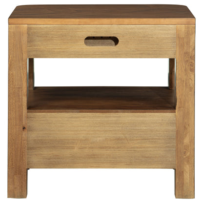 Maderia - 2-Drawer Nightstand Bedside Table - Walnut