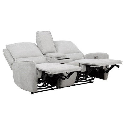 Sylmar - Chenille Power Reclining Sofa Set