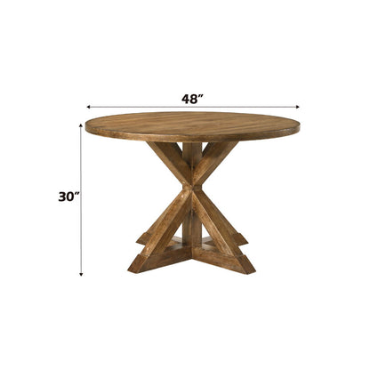 Wallace II - Dining Table - Weathered Oak