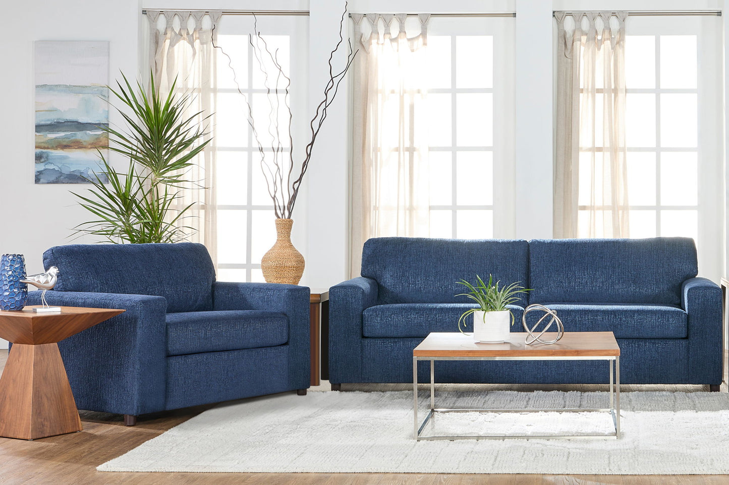 Kylo - 2 Piece Sofa And Cuddle Chair Set