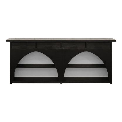 Grayson - Highboard - Black / Gray