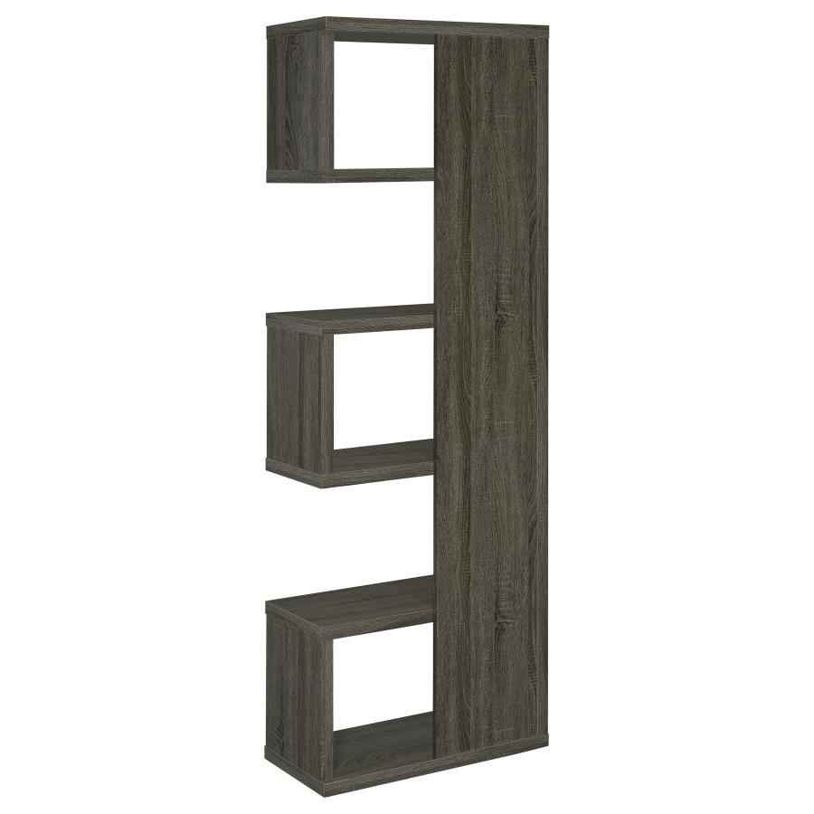 Joey - 5-tier Alternating Boxes Design Bookcase