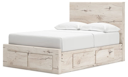 Lawroy - Panel Bed With Storage