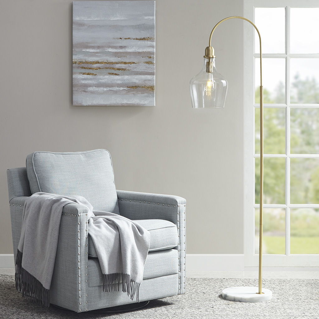 Auburn - Floor Lamp - Gold