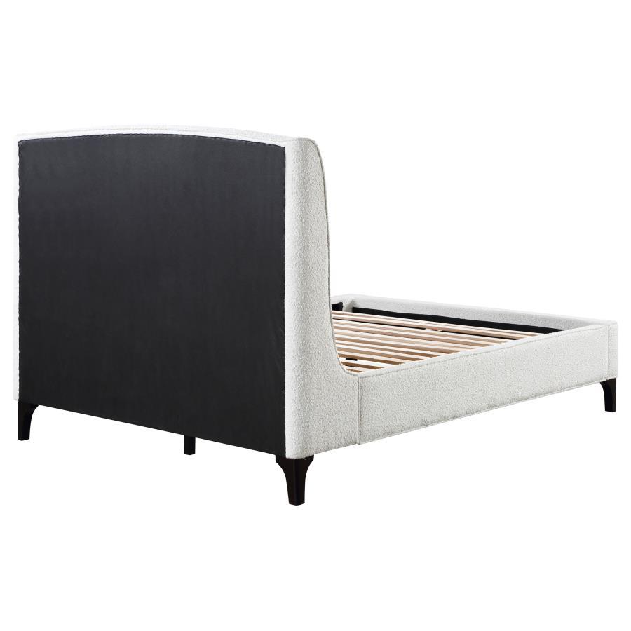 Mosby - Upholstered Wingback Bed