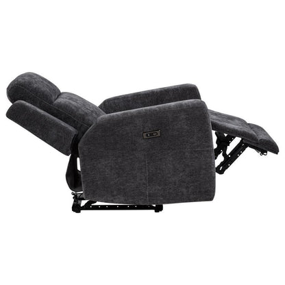 Kennett - Chenille Upholstered Power Recliner Chair