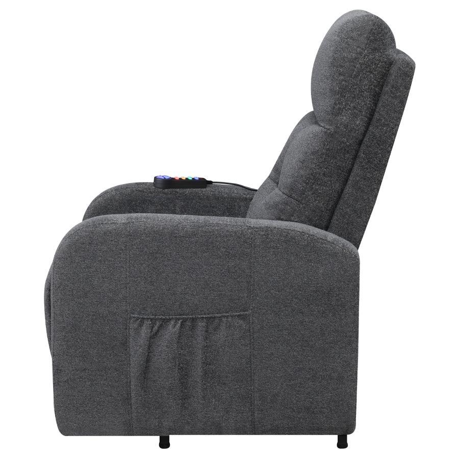 Howie - Upholstered Power Lift Massage Chair