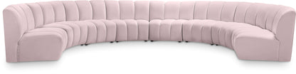 Infinity - 8 Piece Velvet Modular Sectional