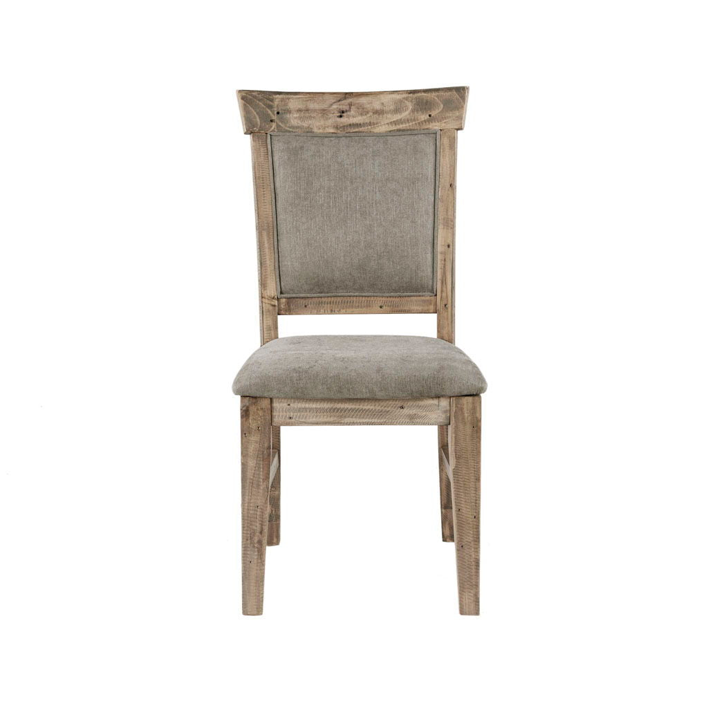 Oliver - Dining Side Chair (Set of 2) - Natural / Gray