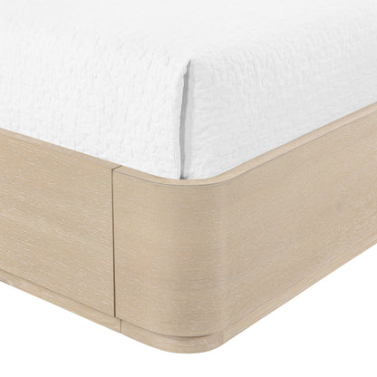 Tiberio - Textured Fabric Bed