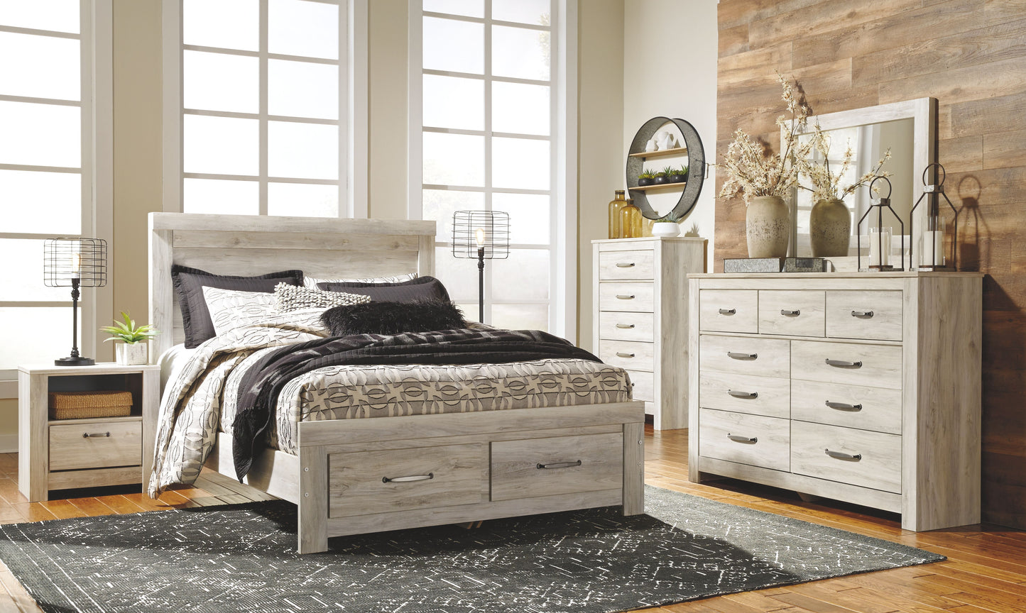 Bellaby - Whitewash - One Drawer Night Stand