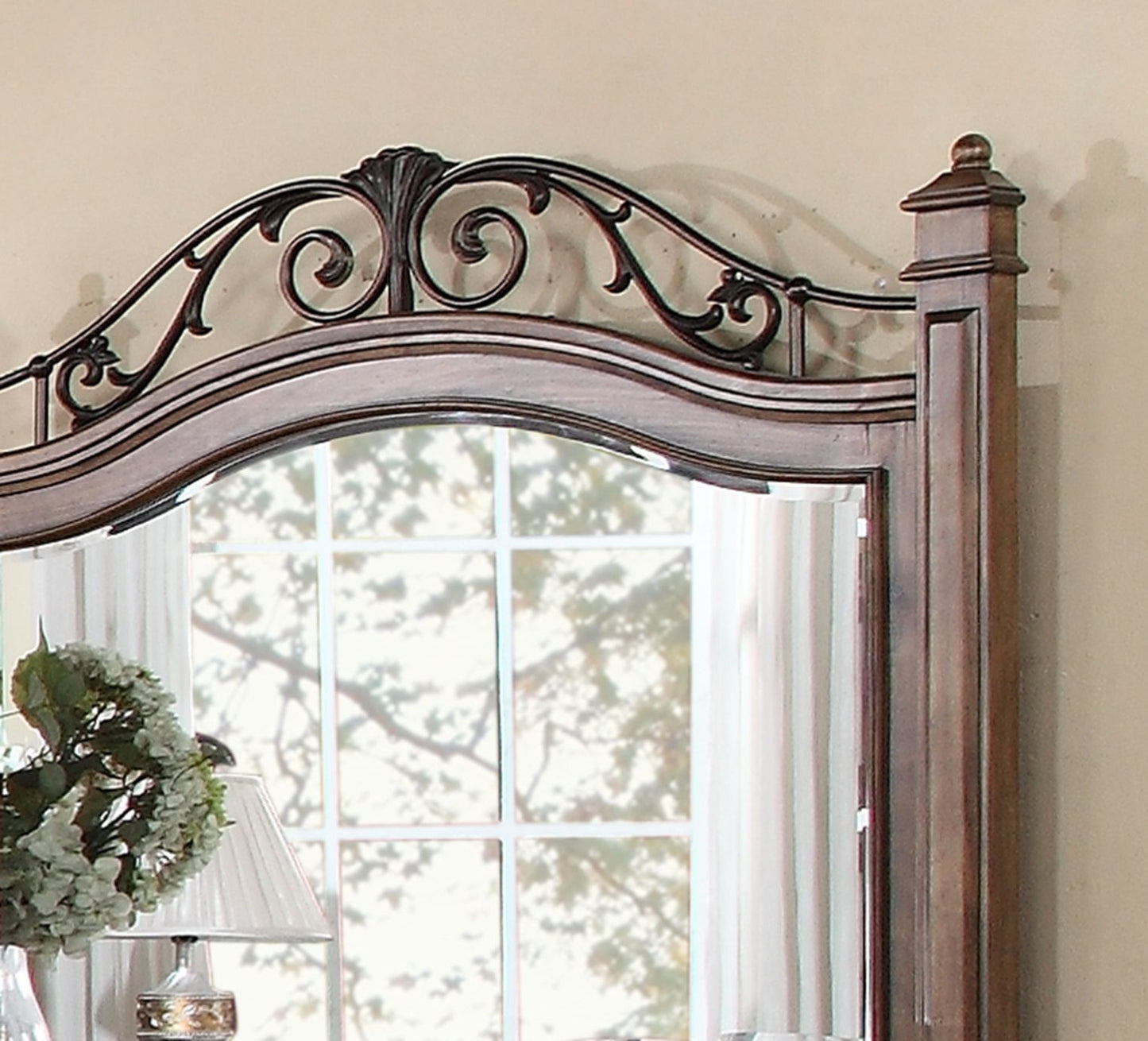 Bridgevine Home - Barclay - Mirror - Rustic Acacia Finish