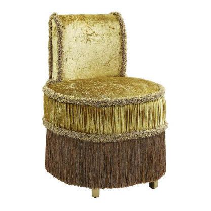 Bernadette - Stool - Gold Velvet