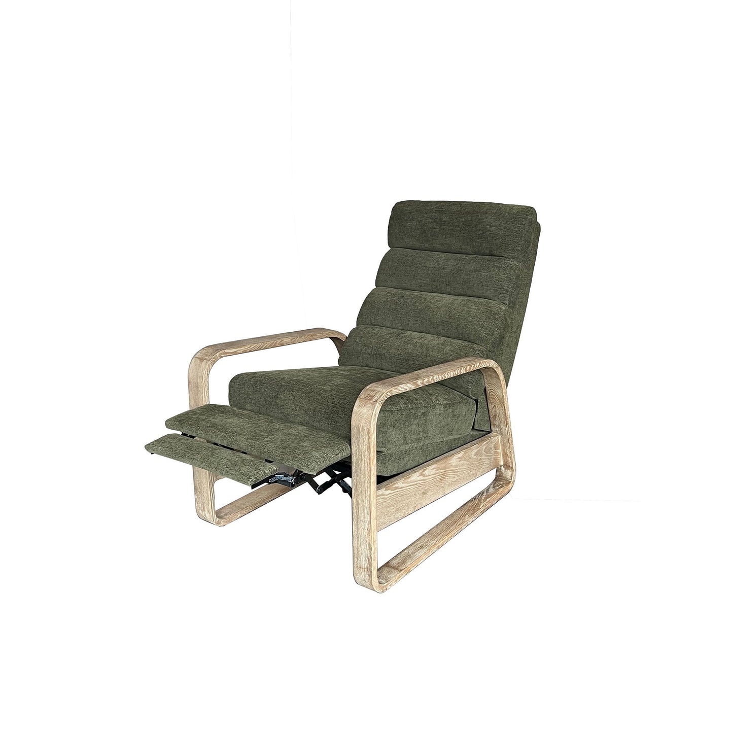 Jordan - Framed Push Back Recliner - Green
